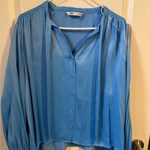Zara Button down blouse
